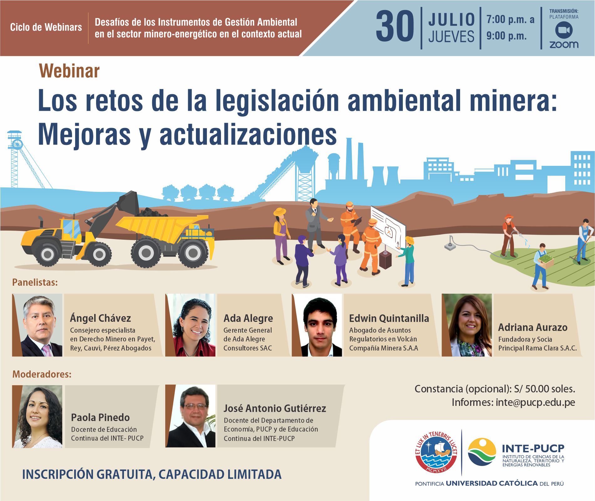 Angel Chavez participara del webinar