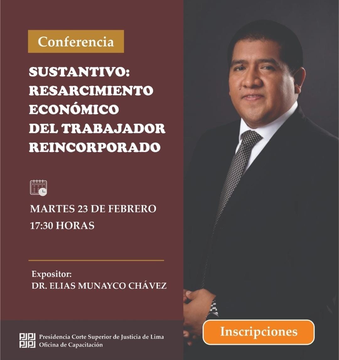 EMC &#8211; Participación en Corte Superior Justicia Lima
