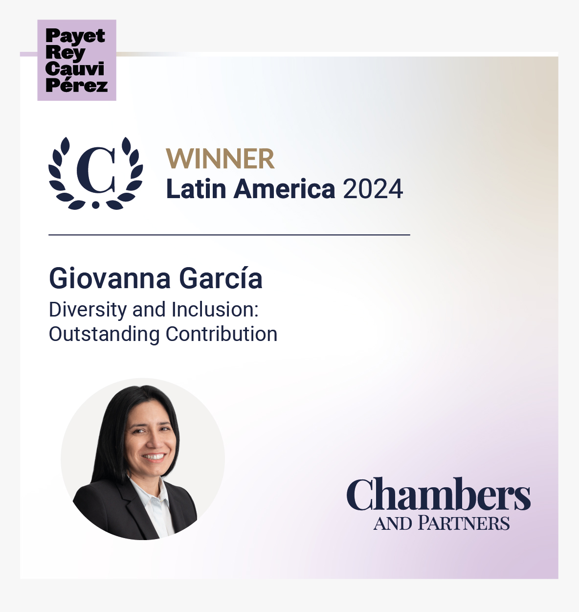 Post chambers 2024 Giovanna G-100