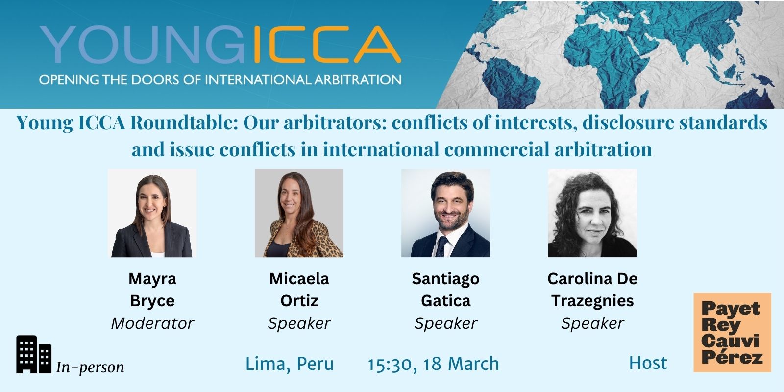 Young ICCA Roundtable – Lima